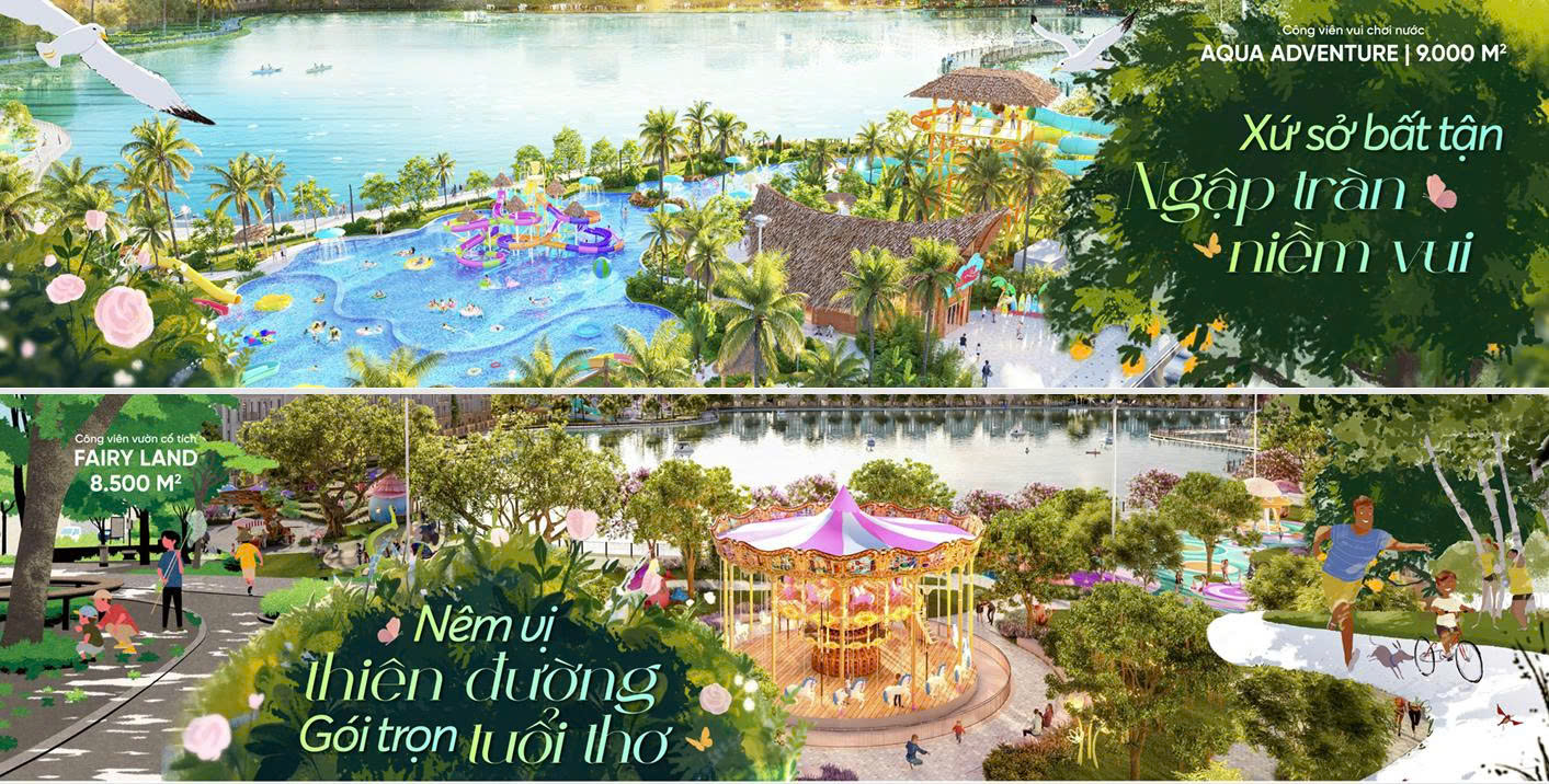 Tiện ích khu Swan Lake Green City